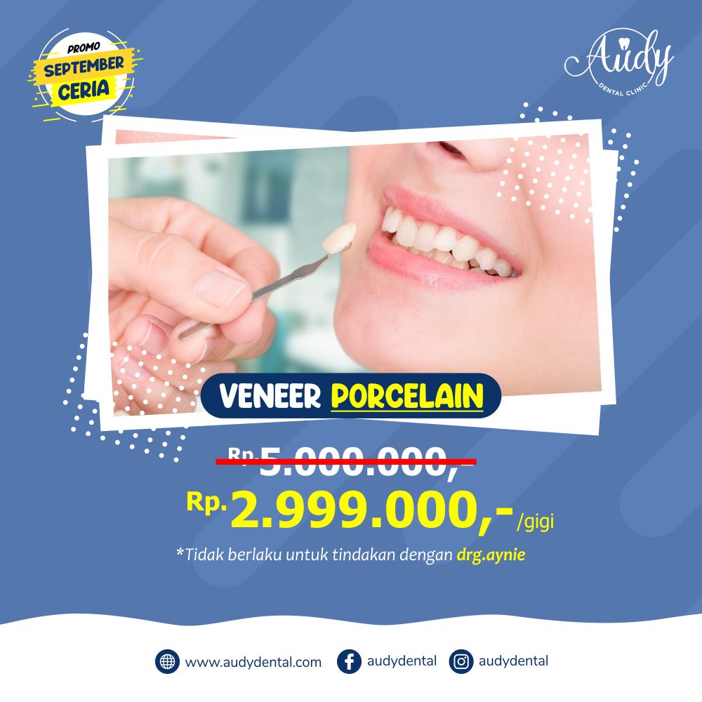 Promo September Ceria Audy Dental  Audy Dental 